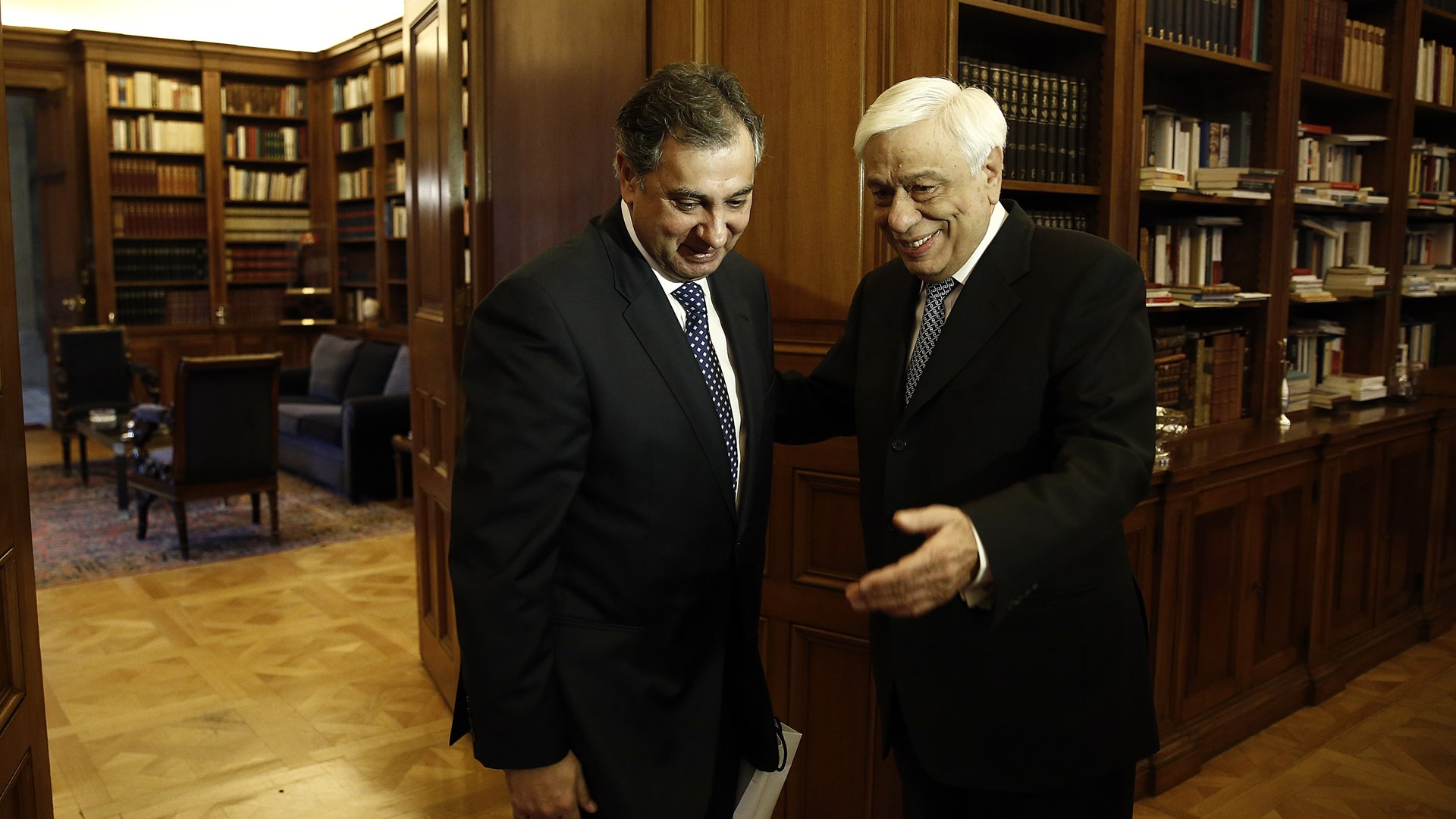 Συνάντηση του Παυλόπουλου με τον Κορκίδη – ΦΩΤΟ