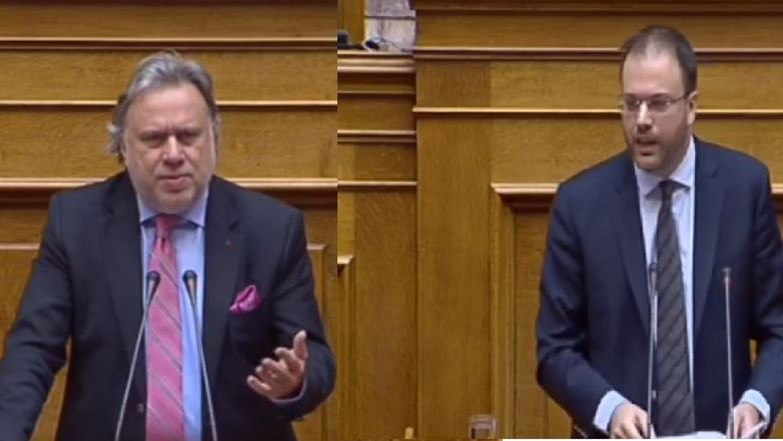 Αντιπαράθεση Κατρούγκαλου – Θεοχαρόπουλου για την έκθεση του Γραφείου Προϋπολογισμού της Βουλής – ΒΙΝΤΕΟ