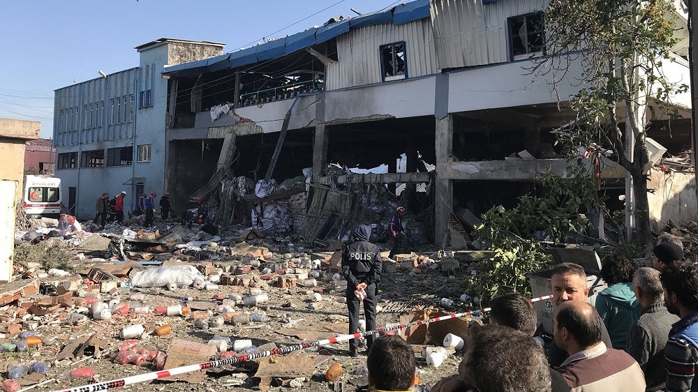 Έκρηξη με 5 νεκρούς σε εργοστάσιο στην Τουρκία – ΒΙΝΤΕΟ – ΦΩΤΟ