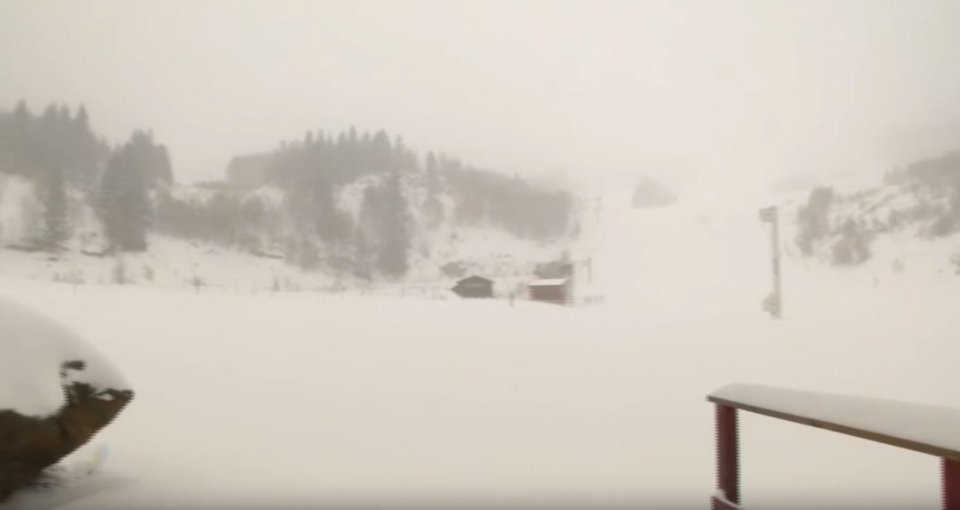 Έπεσαν τα πρώτα χιόνια στη Νότια Γαλλία – ΒΙΝΤΕΟ