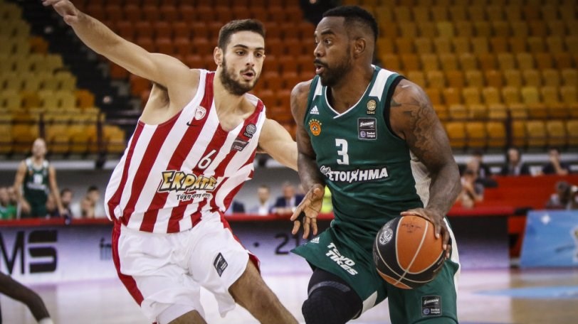 Ολυμπιακός – Παναθηναϊκός 30-35 (ΗΜ.)