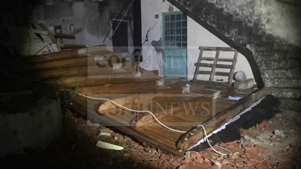 Τεράστιες καταστροφές από την κακοκαιρία στην Κέρκυρα – ΦΩΤΟ