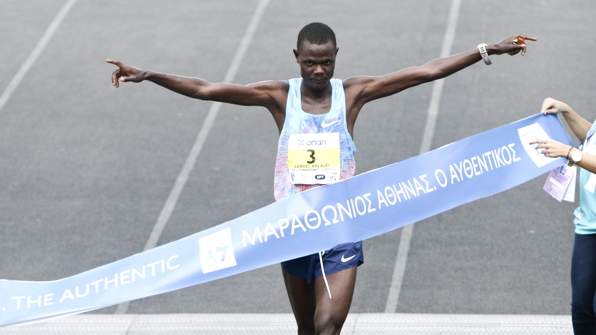 Αυτός είναι ο νικητής του 35ου Μαραθωνίου της Αθήνας