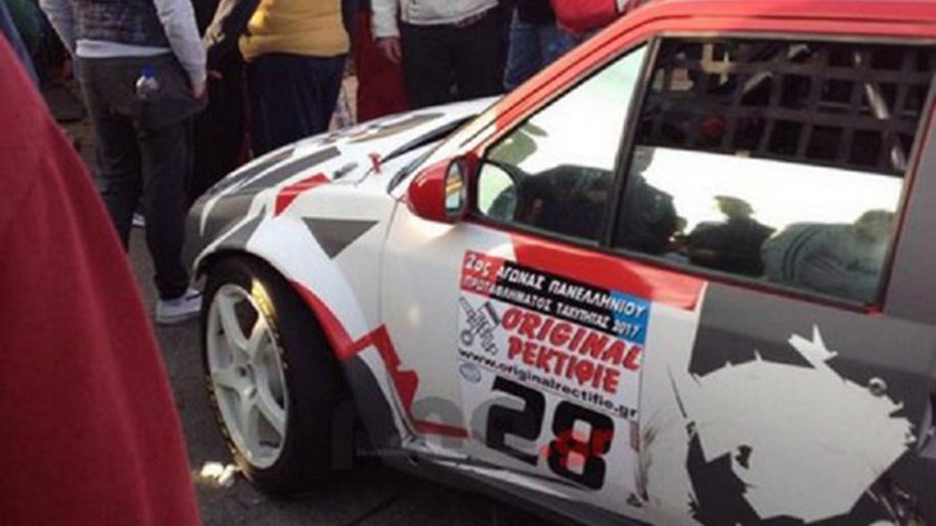 Αυτοκίνητο αγώνων έπεσε πάνω σε θεατές στην Τρίπολη – ΒΙΝΤΕΟ