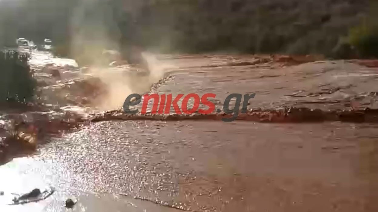 Σε χείμαρρο μετατράπηκε δρόμος στη Μαγούλα – ΒΙΝΤΕΟ αναγνώστη
