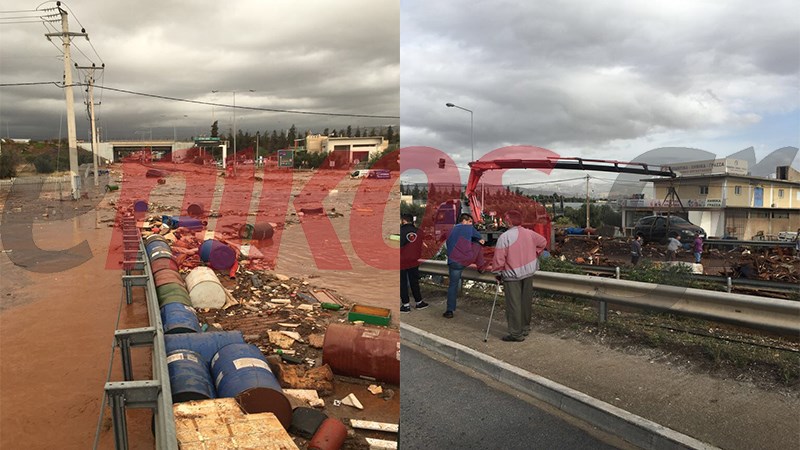 Εικόνες “αποκάλυψης” στην εθνική οδό – ΦΩΤΟ αναγνώστη