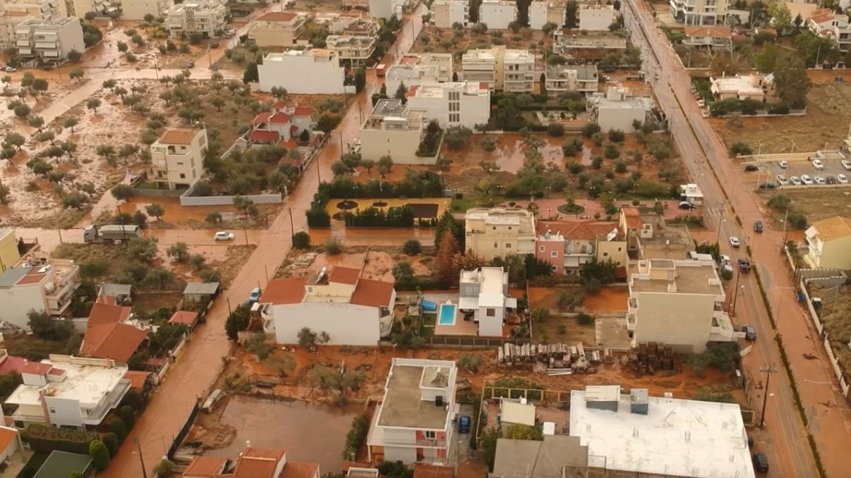 Βίντεο από drone καταγράφει τις τεράστιες καταστροφές στο Θριάσιο Πεδίο