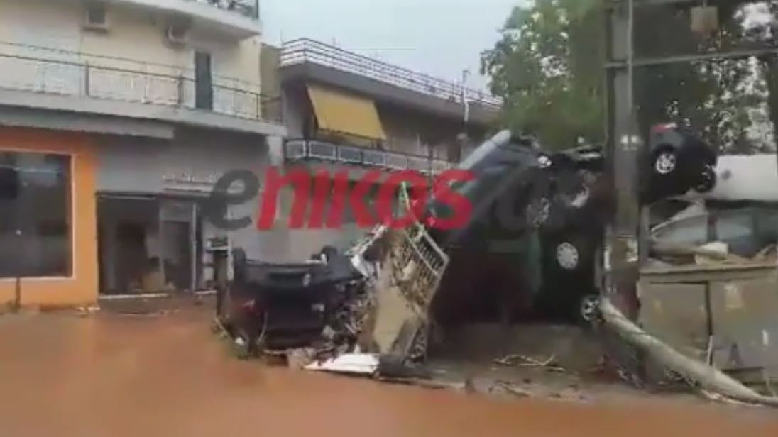 Ανυπολόγιστη η καταστροφή στη Μάνδρα – Νέο ΒΙΝΤΕΟ αναγνώστη