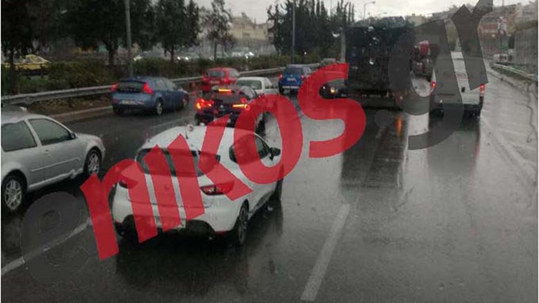 Καταιγίδα τώρα στην εθνική οδό Αθηνών – Λαμίας – ΦΩΤΟ αναγνώστη