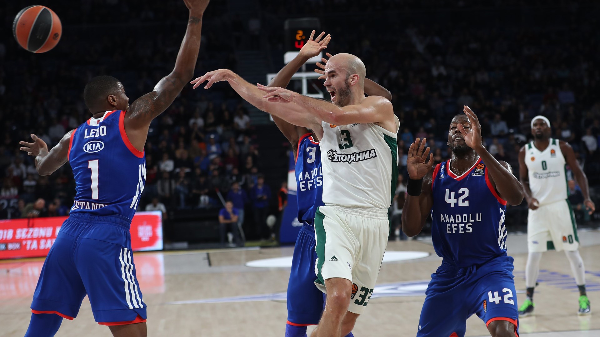 Αναντολού Εφές – Παναθηναϊκός 81-82 (ΤΕΛΙΚΟ)