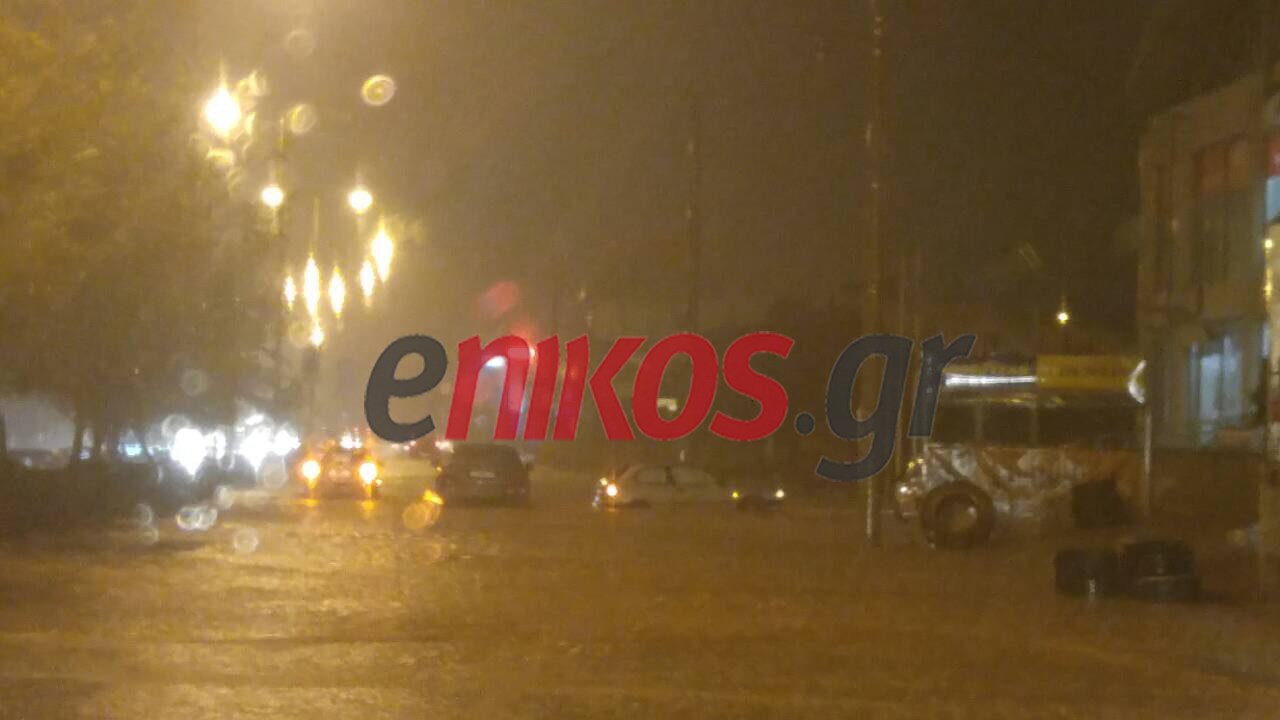 Ποτάμια οι δρόμοι στην Ανατολική Αττική – Συγκλονιστικές ΦΩΤΟ