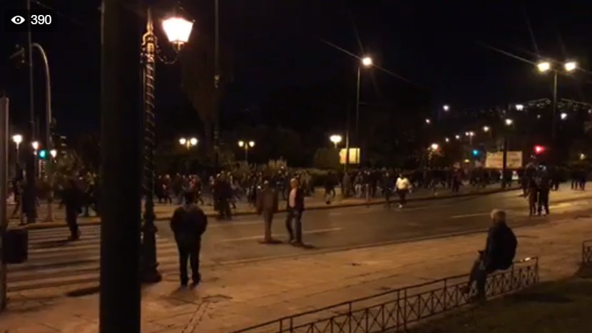 Λεπτό προς λεπτό η πορεία για την επέτειο του Πολυτεχνείου