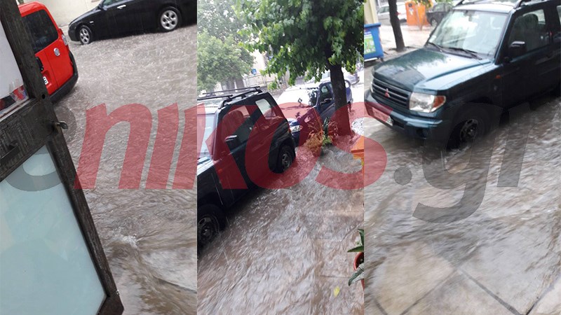 “Ποτάμι” οι δρόμοι στο Κουκάκι – ΦΩΤΟ αναγνώστη