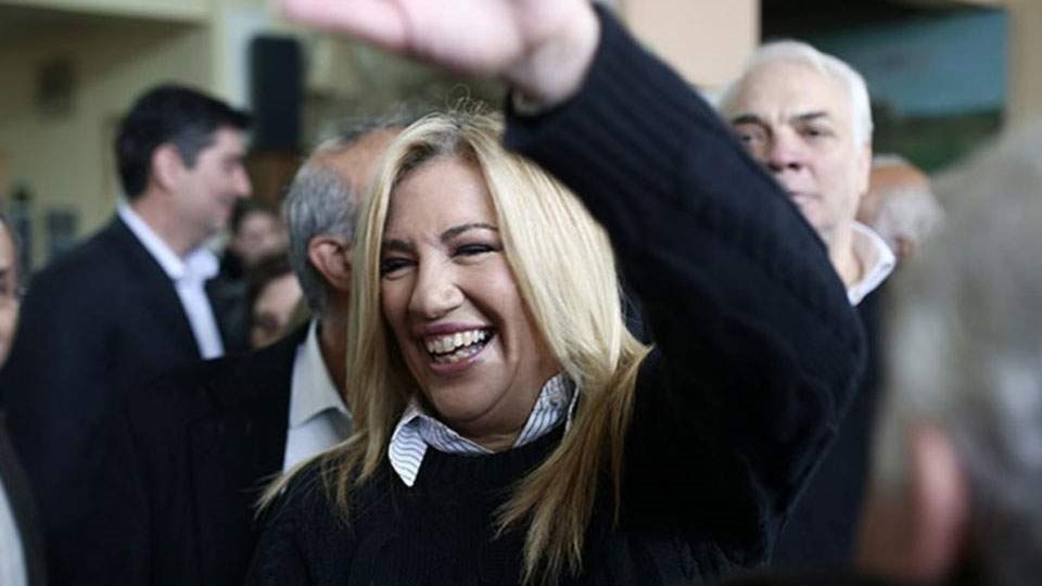 Νέα πρόεδρος της Κεντροαριστεράς η Φώφη Γεννηματά