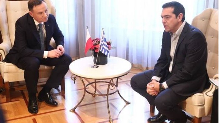 Συνάντηση του Πρωθυπουργού με τον Πολωνό Πρόεδρο – Τι συζήτησαν