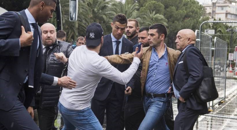 Κύπριος που παρίστανε τον δημοσιογράφο την  “έπεσε” στον Κριστιάνο Ρονάλντο – ΒΙΝΤΕΟ