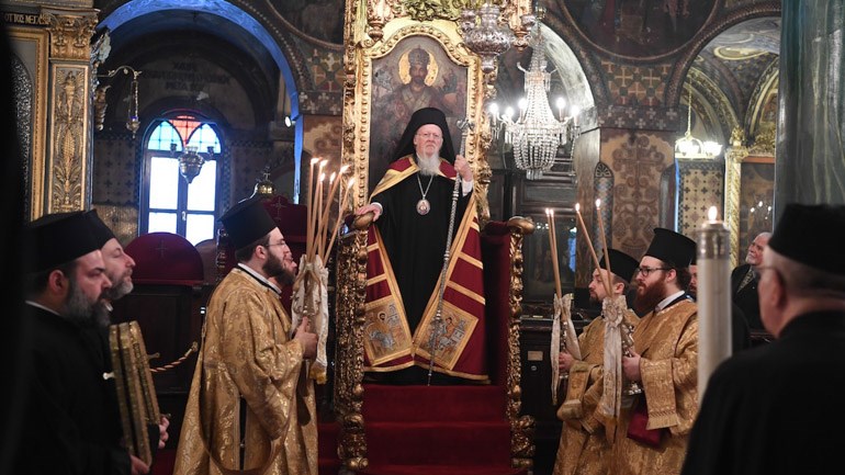 Οικουμενικός Πατριάρχης Βαρθολομαίος: Πασχίζομεν διά την προάσπισιν των δικαίων της Ρωμηοσύνης – ΦΩΤΟ