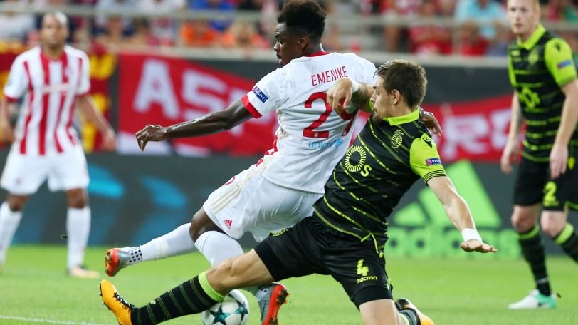 Σπόρτινγκ – Ολυμπιακός 2-0 (43′)