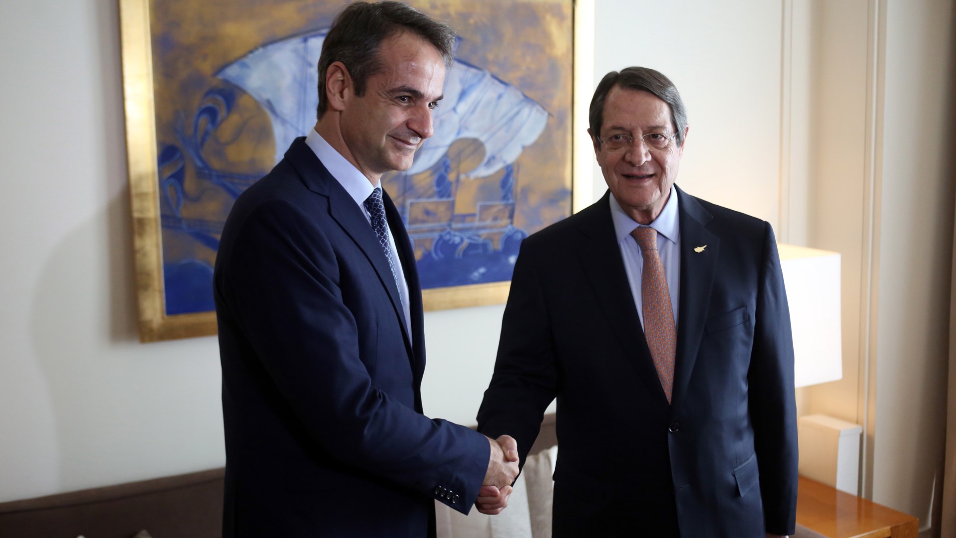 Μητσοτάκης σε Αναστασιάδη: Μπορούμε να πάρουμε μαθήματα από την κυπριακή εμπειρία