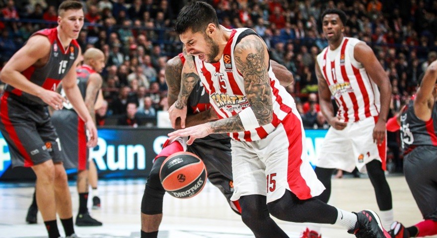 Αρμάνι Μιλάνο – Ολυμπιακός 62-66 (30′)