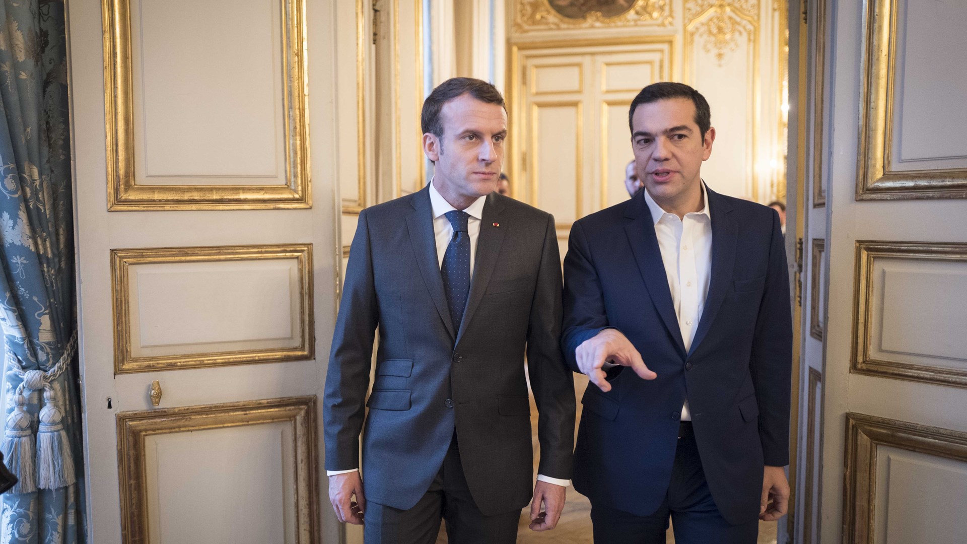 Τι συζήτησαν Τσίπρας – Μακρόν – ΦΩΤΟ