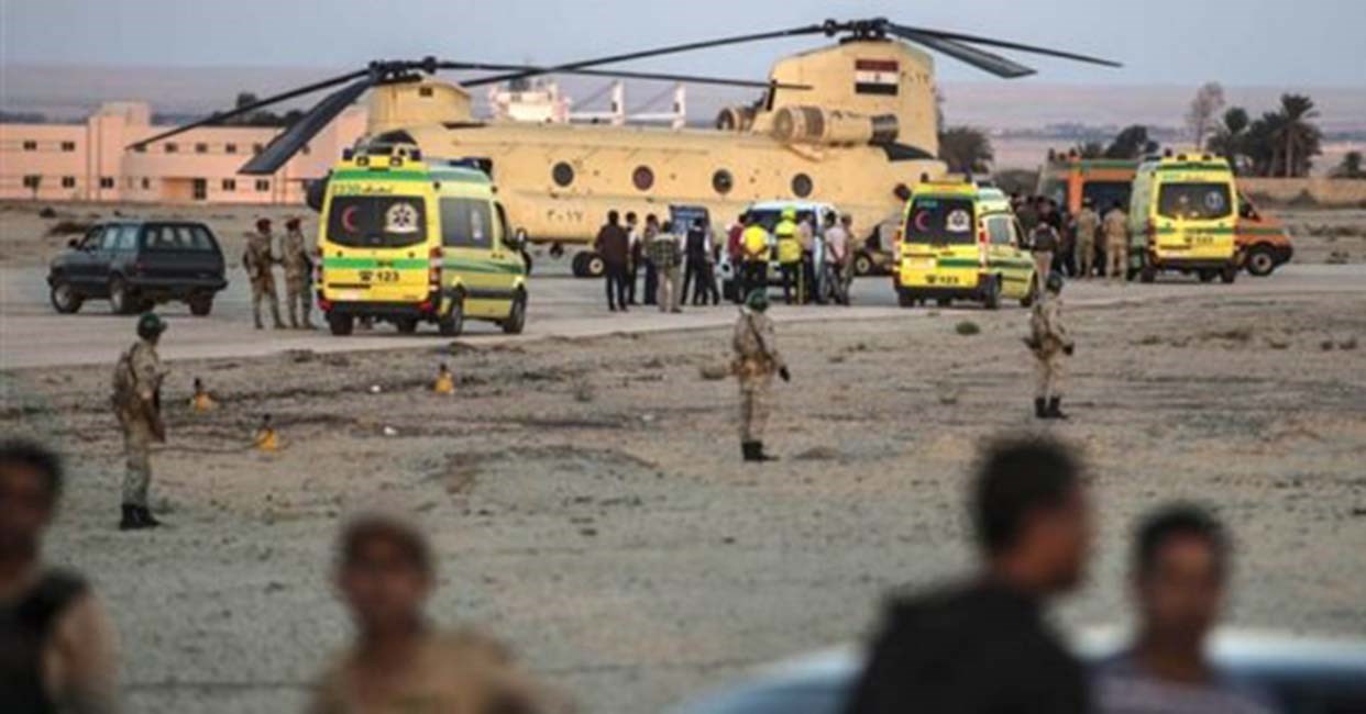 Νέος τραγικός απολογισμός της βομβιστικής επίθεσης στο τέμενος του Σινά