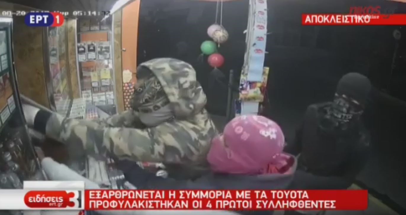 Τρομακτικό ΒΙΝΤΕΟ – Λήστεψαν περιπτερά με σιδερολοστούς