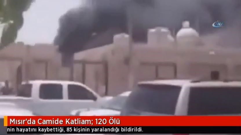 Βίντεο – ντοκουμέντο: H στιγμή της έκρηξης στο τέμενος του Σινά