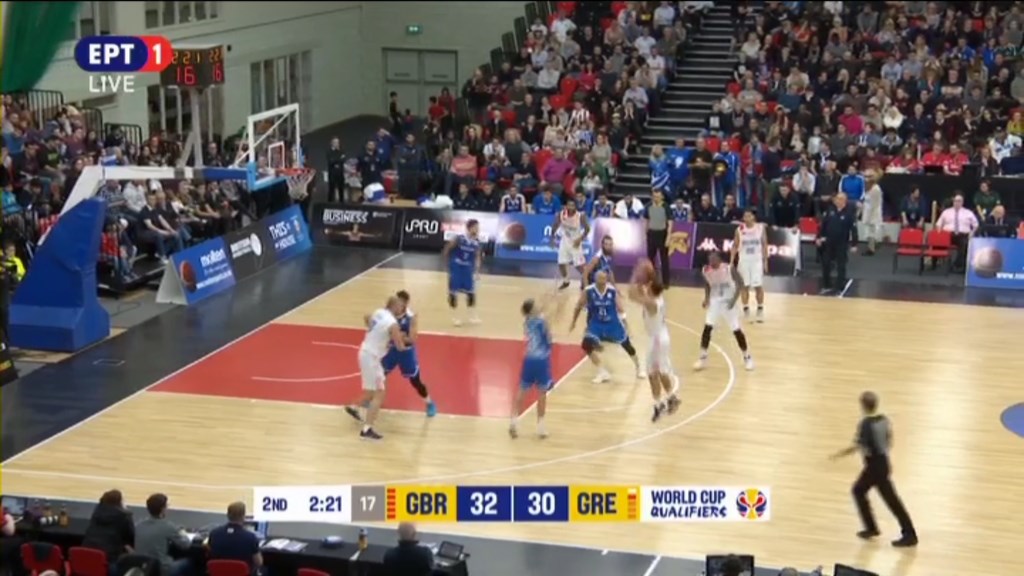 Μεγάλη Βρετανία – Ελλάδα 37-37 (ΗΜ.)