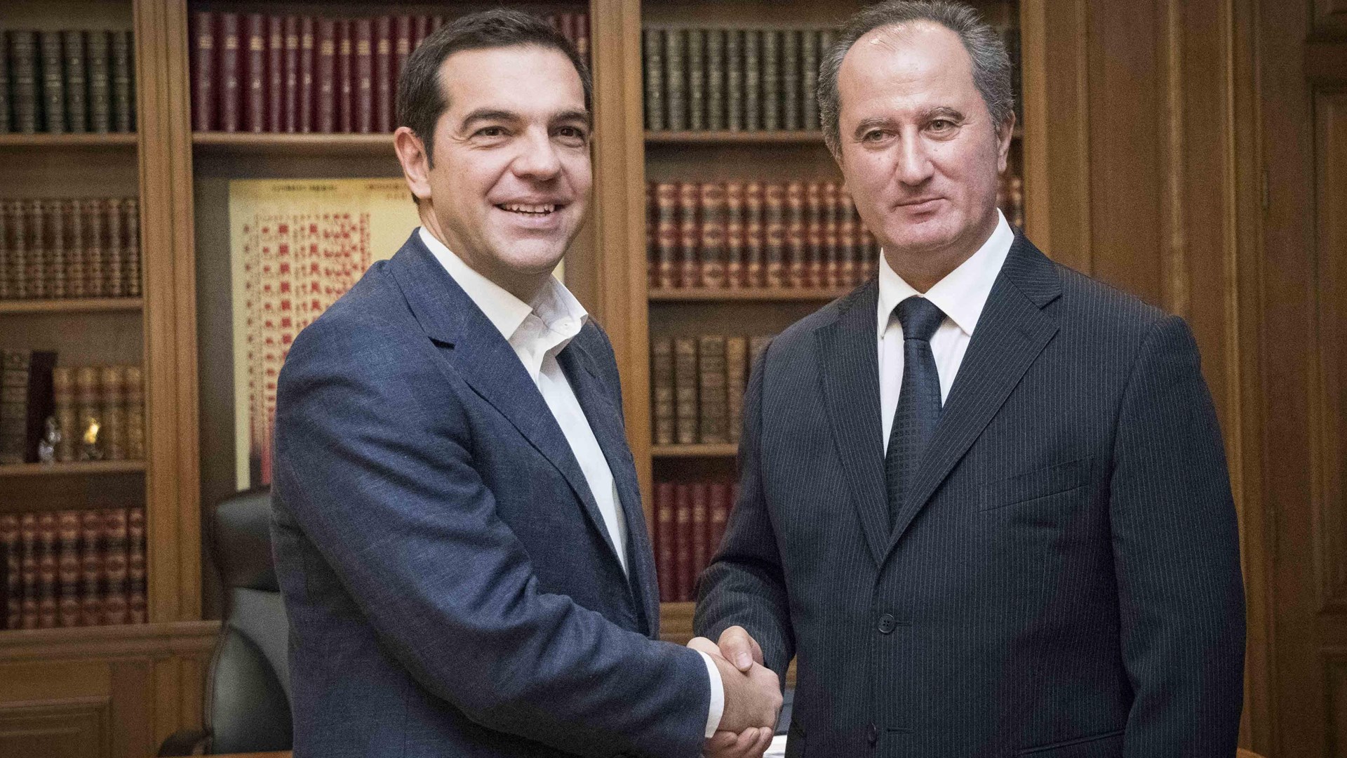 Συνάντηση του Τσίπρα με τον υποψήφιο για την Προεδρία της Κύπρου, Σταύρο Μαλά – Τι συζήτησαν