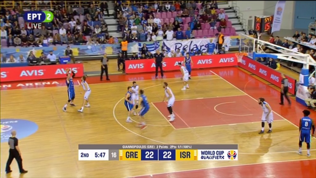 Ελλάδα – Ισραήλ 37-32 (ΗΜ.)