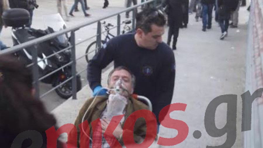 Στο νοσοκομείο ο πρώην Δήμαρχος Καισαριανής εξαιτίας των χημικών στο Ειρηνοδικείο – ΤΩΡΑ