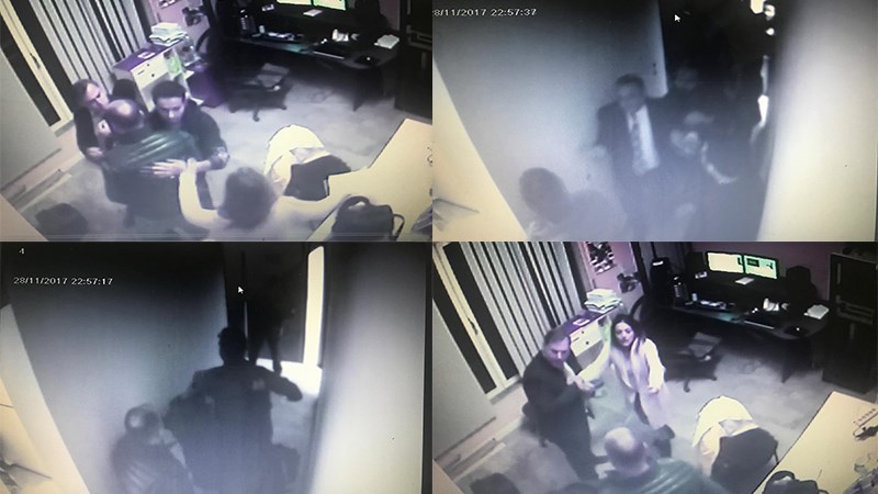 Ξύλο και βρισιές μεταξύ καλεσμένων σε τηλεοπτικό κανάλι – ΦΩΤΟ