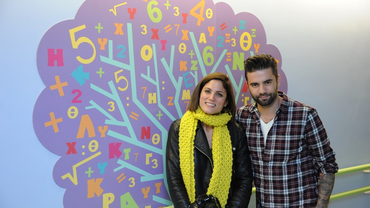 Η Μαίρη Συνατσάκη και ο Θοδωρής Μαραντίνης παρουσιάζουν στα μέλη της «Ομάδα Προσφοράς ΟΠΑΠ» το νέο πρόσωπο των δύο παιδιατρικών νοσοκομείων 