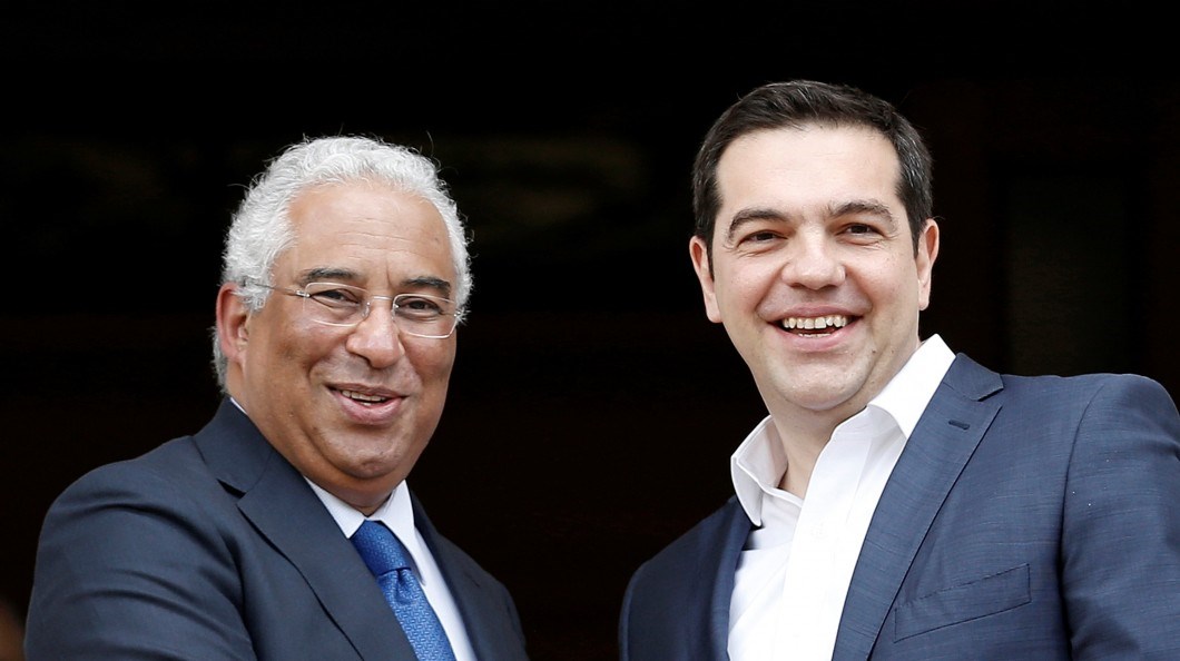 Σε εξέλιξη η συνάντηση του Αλέξη Τσίπρα με τον Πορτογάλο ομόλογό του