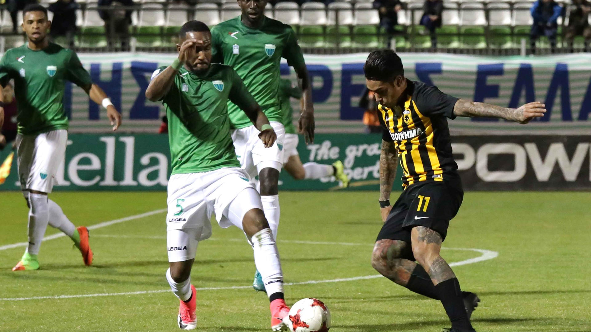 Λεβαδειακός – ΑΕΚ 0-2 (ΤΕΛΙΚΟ)