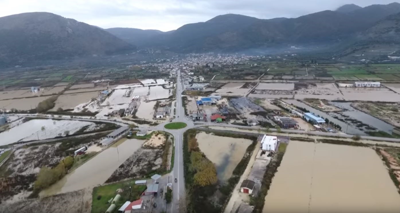 Εικόνες καταστροφής από την υπερχείλιση του Αχέροντα – ΒΙΝΤΕΟ από drone