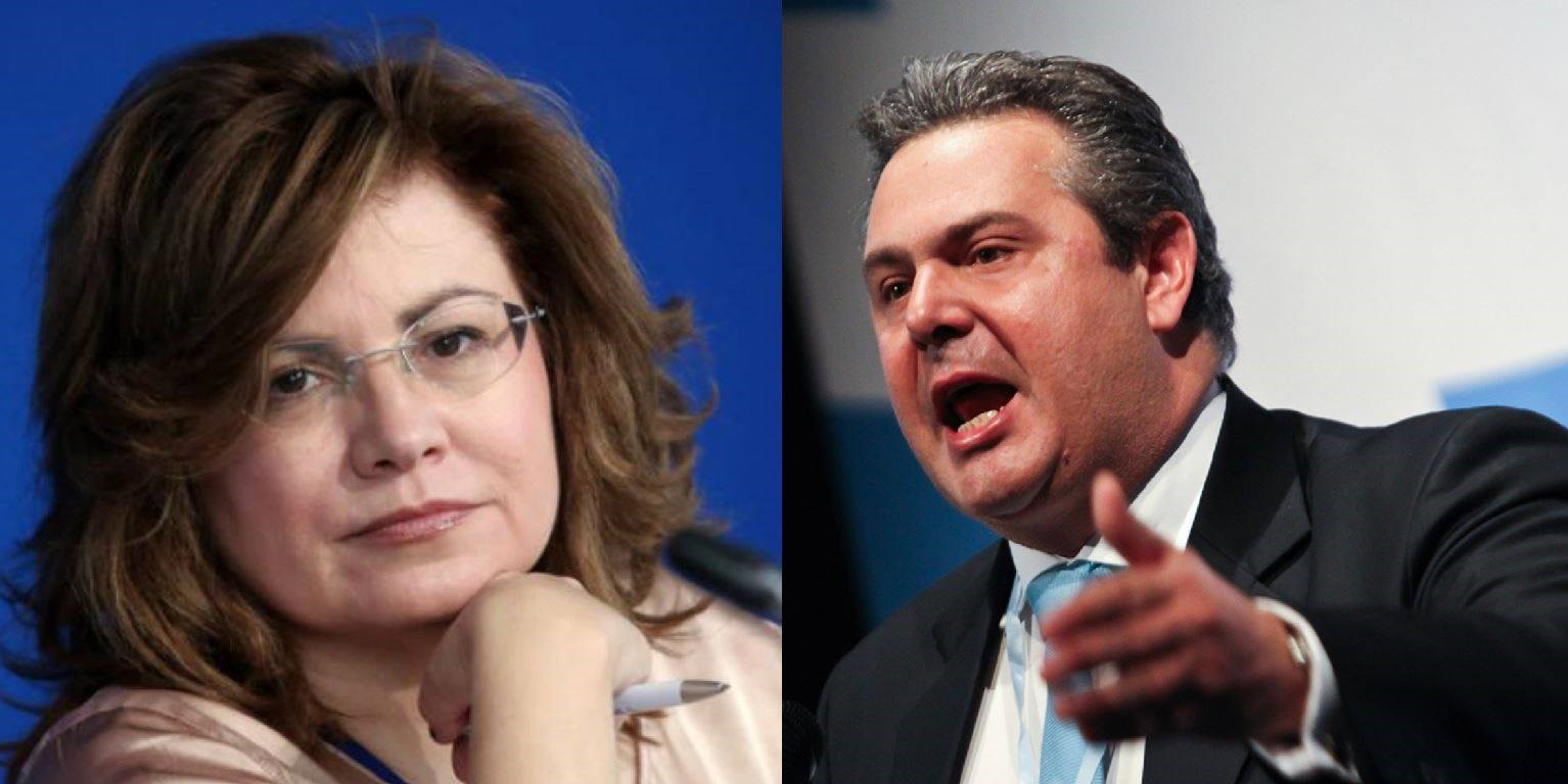 Eξώδικο της Σπυράκη στον Καμμένο