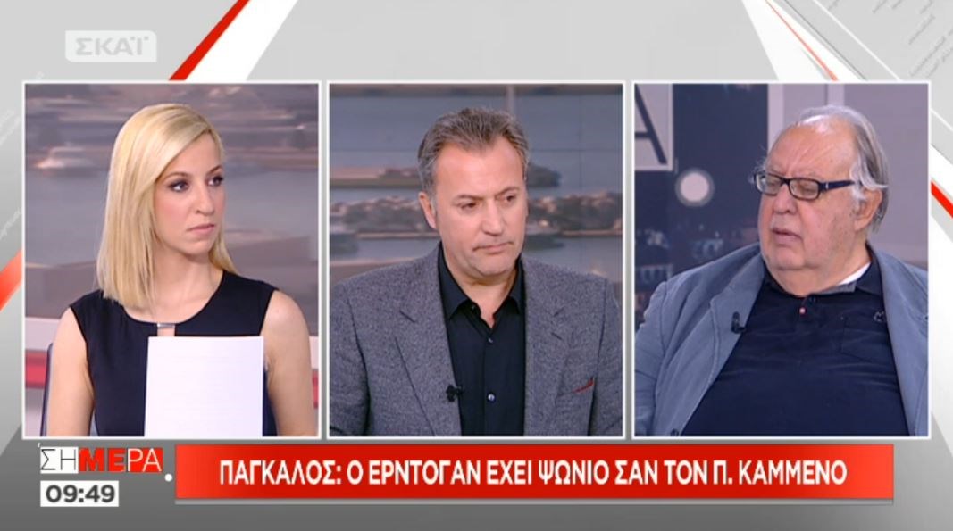 Πάγκαλος: Ερντογάν και Καμμένος έχουν κοινό ψώνιο – ΒΙΝΤΕΟ