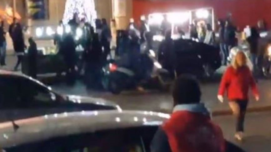 Επεισόδια στο Καραϊσκάκη λίγο πριν τον αγώνα του Ολυμπιακού με τη Γιουβέντους – ΒΙΝΤΕΟ