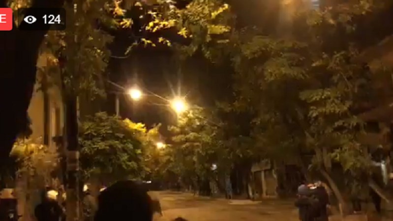 LIVE εικόνα από τα επεισόδια στα Εξάρχεια