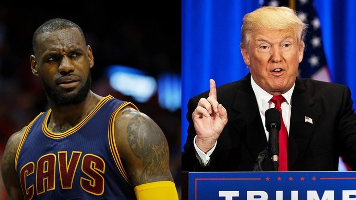 Η απάντηση του ΛεΜπρον στον Τραμπ το πιο viral tweet στα σπορ για το 2017