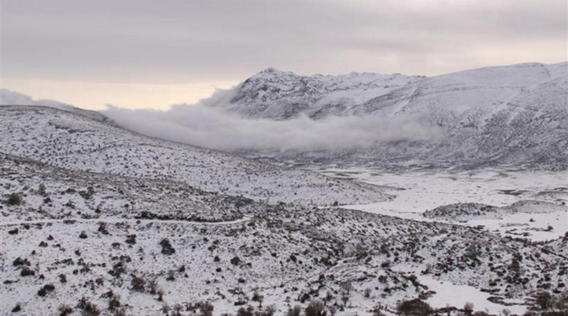 Στα λευκά “ντύθηκε” ο Ψηλορείτης