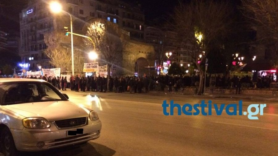 Συγκέντρωση και στη Θεσσαλονίκη για τον Γρηγορόπουλο – ΤΩΡΑ