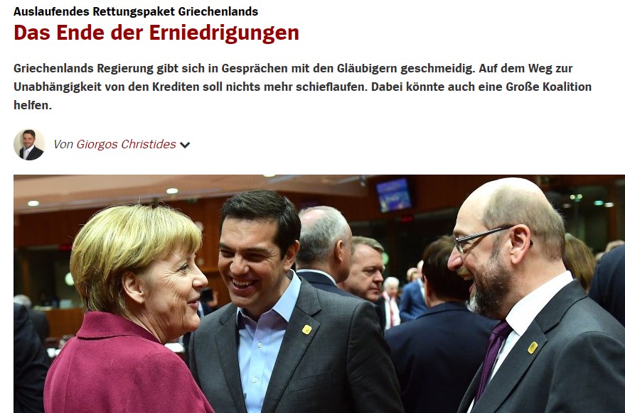 Der Spiegel: To τέλος των εξευτελισμών για την Ελλάδα