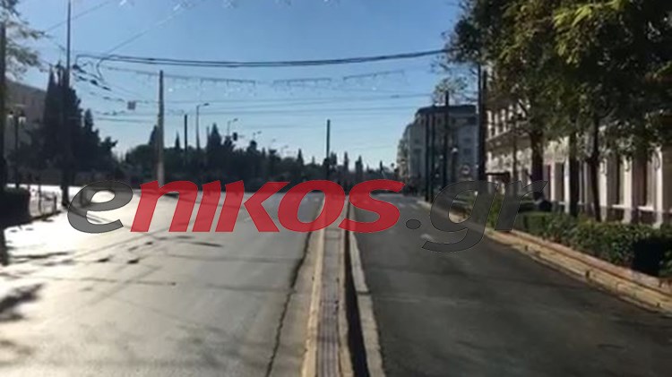 Απροσπέλαστο το κέντρο της Αθήνας – ΦΩΤΟ – ΤΩΡΑ