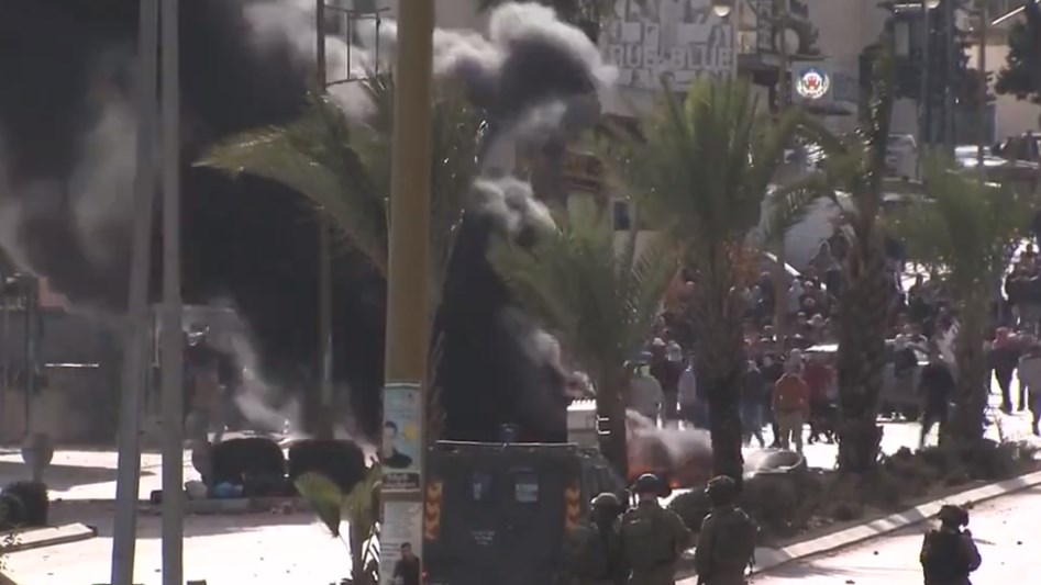 ΑΠΕΥΘΕΙΑΣ: Συγκρούσεις διαδηλωτών και αστυνομίας στη Βηθλεέμ – ΤΩΡΑ