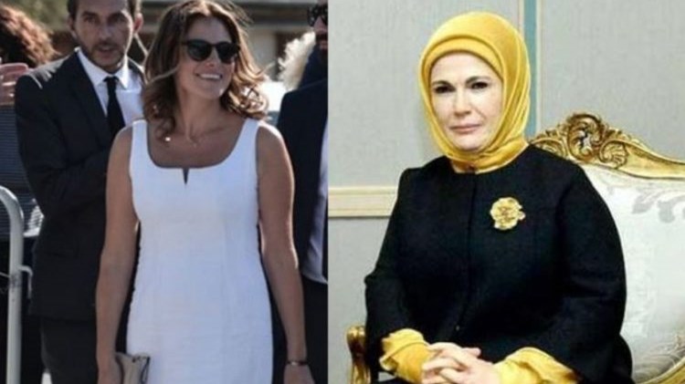 Η Εμινέ Ερντογάν κάλεσε την Μπέτυ Μπαζιάνα για τσάι