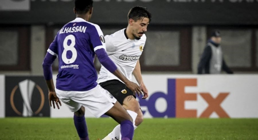 Αούστρια Βιέννης – ΑΕΚ 0-0 (ΗΜ.)