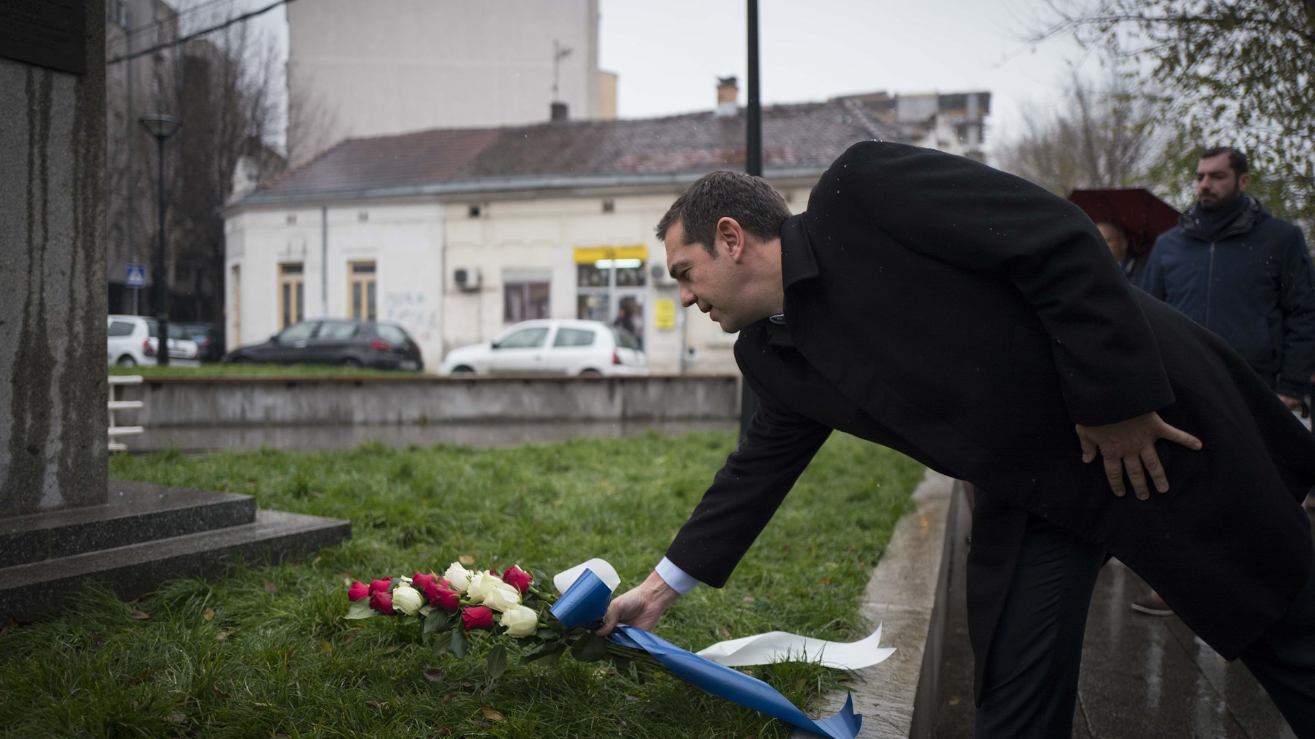 Στο Μνημείο του Ελευθέριου Βενιζέλου στο Βελιγράδι ο Αλέξης Τσίπρας – ΦΩΤΟ